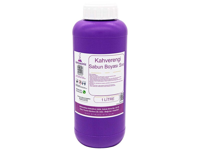 Kahverengi Sabun Boyası - Sıvı 1 LT