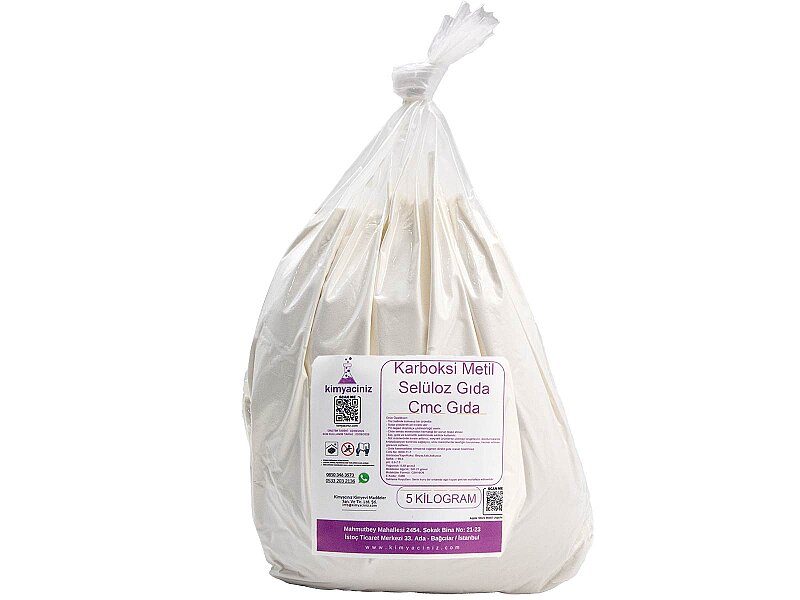 Karboksi Metil Selüloz Gıda - Cmc Gıda 5 KG