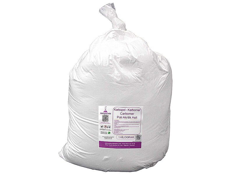Karbopol - Karbomer - Carbomer Poli Akrilik Asit 1 KG