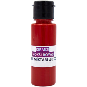 Kırmızı Epoksi Boya 30 CC