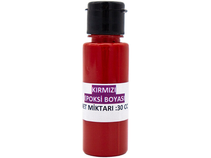 Kırmızı Epoksi Boya 30 CC