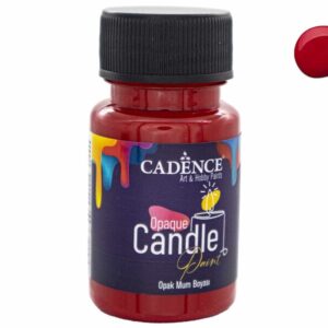 Kırmızı Opak Mum Boyası Cadence CDL 11 50 ml