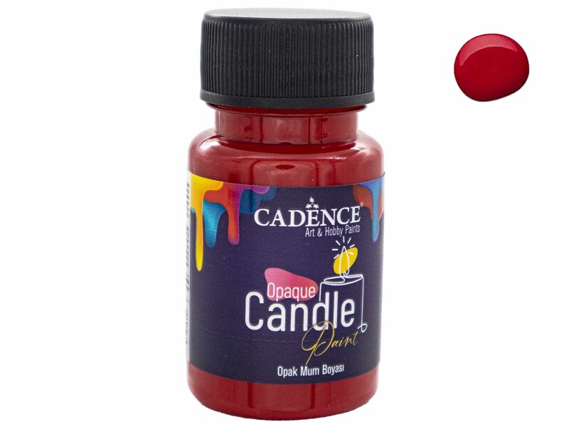 Kırmızı Opak Mum Boyası Cadence CDL 11 50 ml