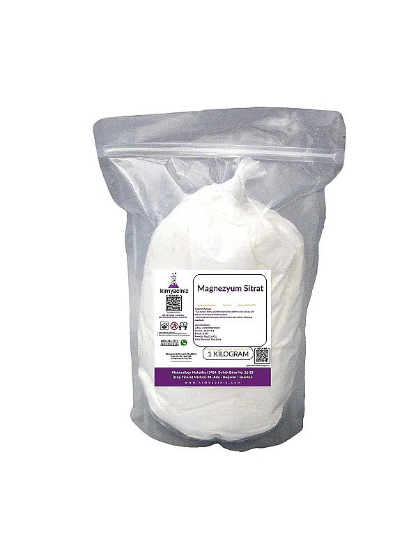 Magnezyum Sitrat 1 KG