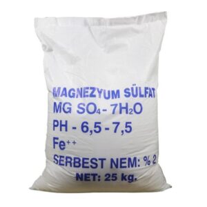 Magnezyum Sülfat - İngiliz Tuzu - Epsom Tuzu 25 KG