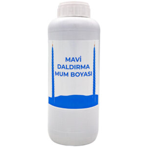 Mavi Daldırma Sıvı Mum Boyası 1 LT