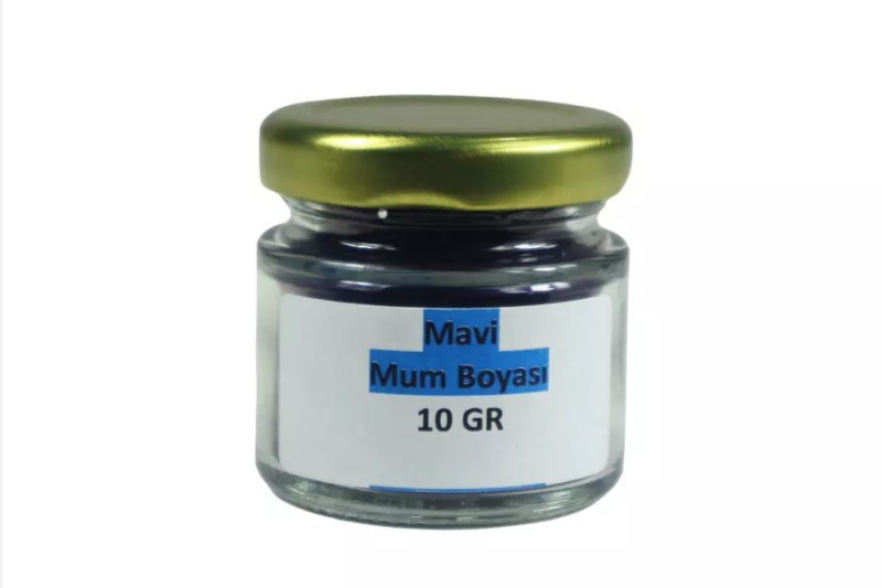 Mavi Toz Mum Boyası 10 GR