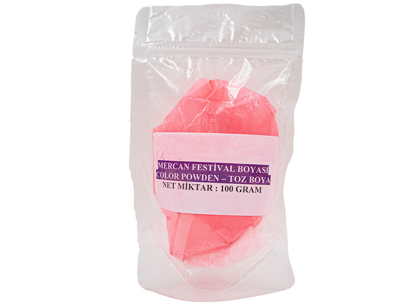 Mercan Holi Festival Boyası Color Powder Toz Boya 100 Gr