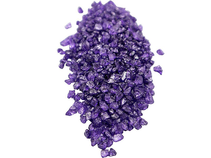 Mor Küçük Cam Kırığı 250 GR