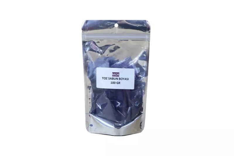 Mor Toz Doğal Sabun Boyası 100 GR