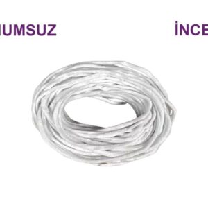 Mum Fitili İnce 10 Metre - Mumsuz Fitil