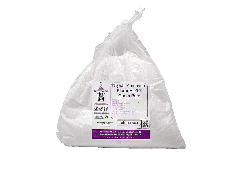 Nışadır Amonyum Klorür %99.7 - Chem Pure 5 KG