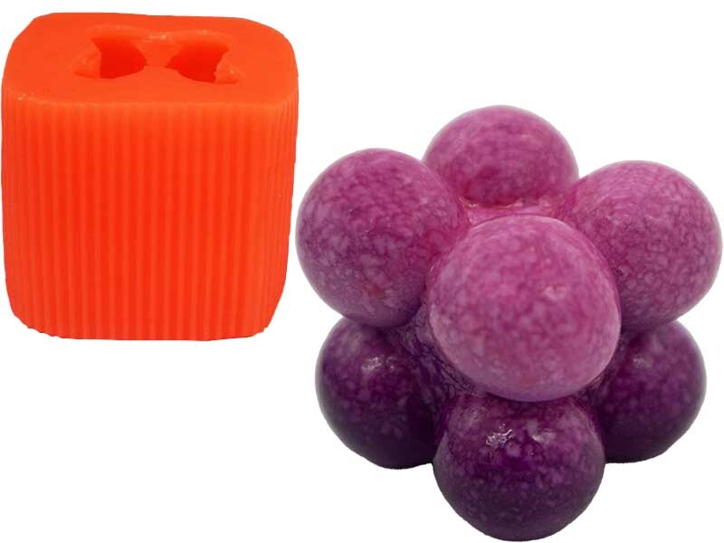 Orta Boy Bubble Silikon Mum Kalıbı M-38