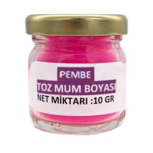 Pembe Toz Mum Boyası 10 GR