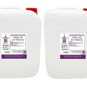 Poliüretan Reçine - Döküm Tipi Sıvı Plastik 5+5 / 10 KG