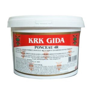 Ponceau 4R E124 Kırmızı Gıda Boyası 1 KG