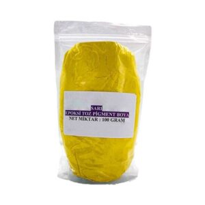 Sarı Toz Epoksi ve Kokulu Taş Boyası 100 GR