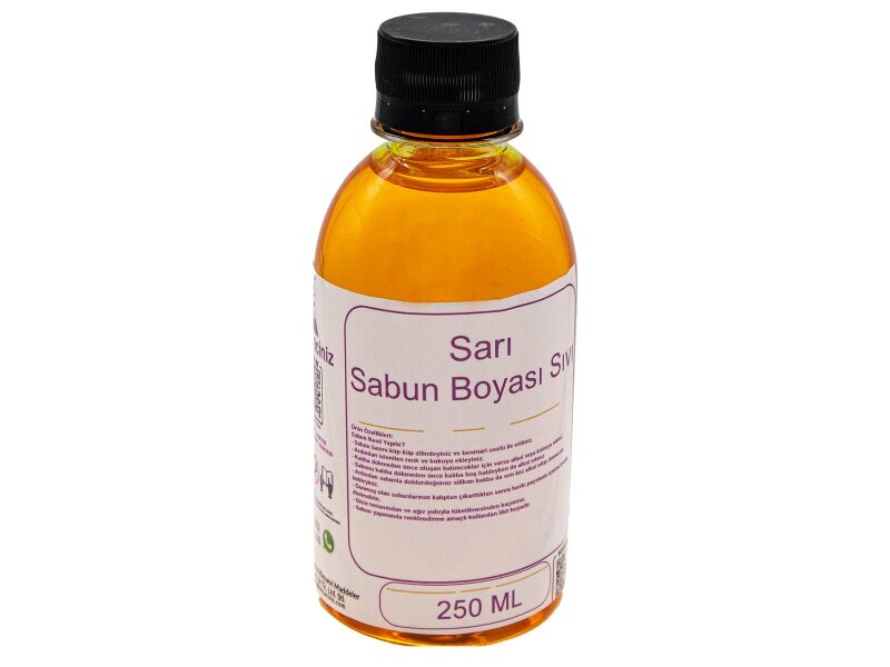 Sarı Sabun Boyası - Sıvı 250 CC