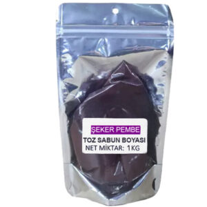 Şeker Pembe Toz Doğal Sabun Boyası 1 KG
