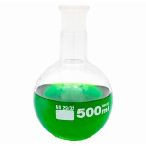 Şilifli Cam Balon Dibi Düz 500 ML