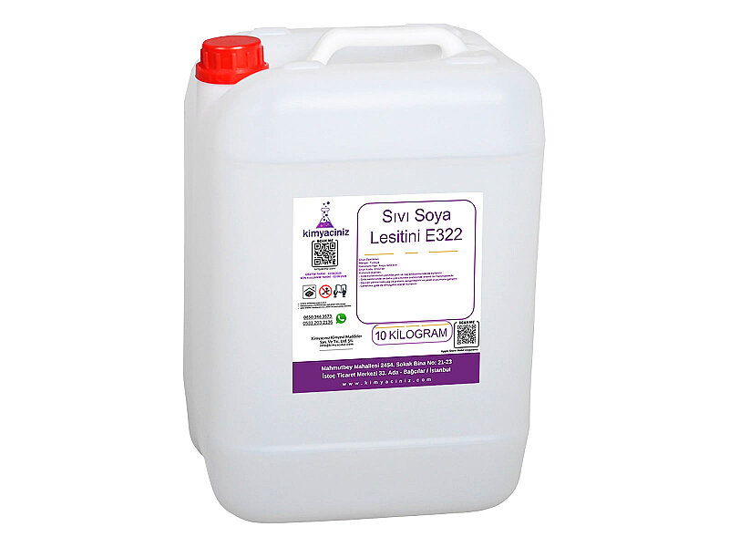 Sıvı Soya Lesitini E322 10 KG
