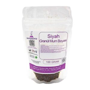 Siyah Granül Mum Boyası 100 GR