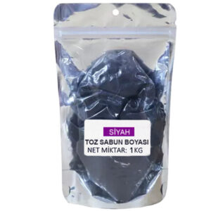 Siyah Toz Doğal Sabun Boyası 1 KG