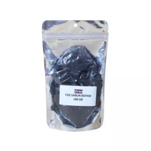 Siyah Toz Doğal Sabun Boyası 100 GR
