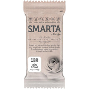 Smarta Modelleme Hamuru İnci Beyaz 60 GR