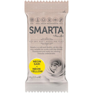Smarta Modelleme Hamuru Neon Sarı 100 GR