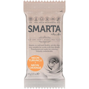 Smarta Modelleme Hamuru Neon Turuncu 100 GR
