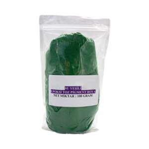 Su Yeşili Toz Epoksi ve Kokulu Taş Boyası 100 GR