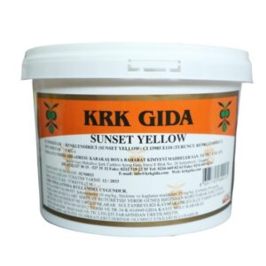 Sunset Yellow E110 Turuncu Gıda Boyası 1 KG