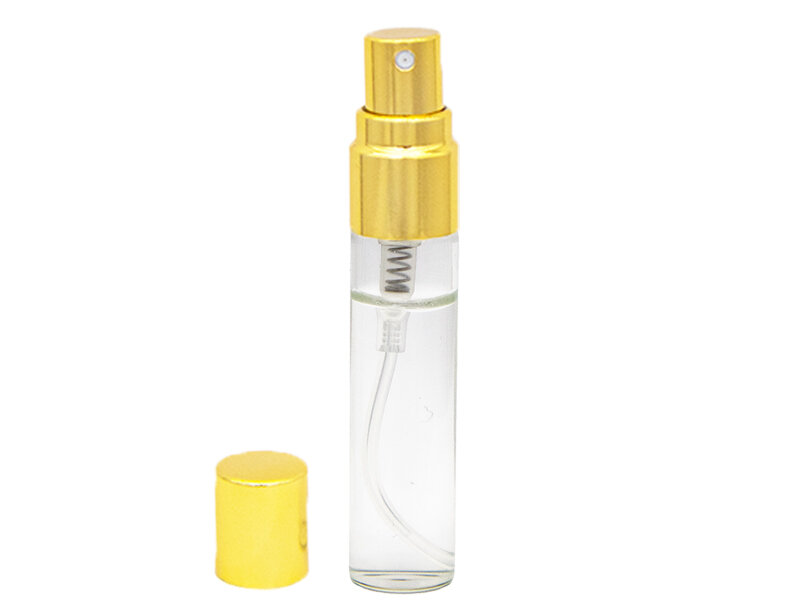 Tester Parfüm Şişesi Gold Kapak 5 ML 1 Adet