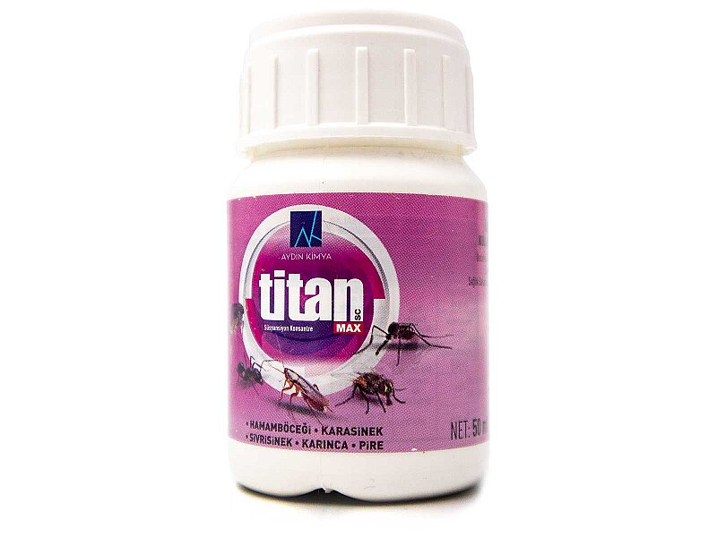 Titan Sc Max Kokusuz Böcek İlacı 50 ML