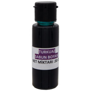 Turkuaz Sabun Boyası - Sıvı 30 CC