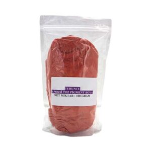 Turuncu Toz Epoksi ve Kokulu Taş Boyası 100 GR