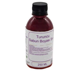 Turuncu Sabun Boyası - Sıvı 250 CC