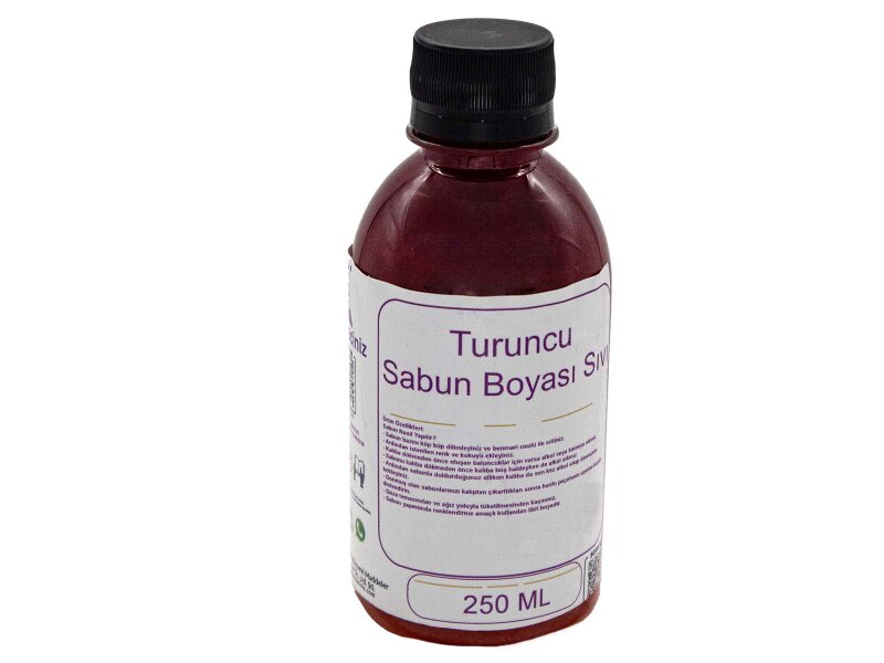Turuncu Sabun Boyası - Sıvı 250 CC
