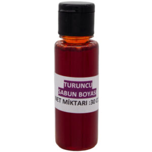 Turuncu Sabun Boyası - Sıvı 30 CC