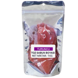 Turuncu Toz Doğal Sabun Boyası 1 KG