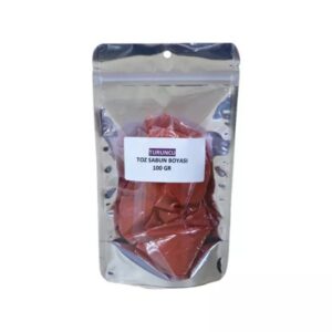 Turuncu Toz Doğal Sabun Boyası 100 GR
