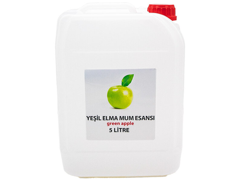 Yeşil Elma Mum Esansı 5 LT