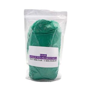Yeşil Toz Epoksi ve Kokulu Taş Boyası 1 KG