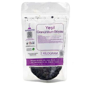 Yeşil Granül Mum Boyası 1 KG