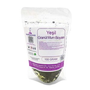 Yeşil Granül Mum Boyası 100 GR