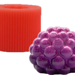 Yuvarlak Bubble Silikon Mum Kalıbı M-64